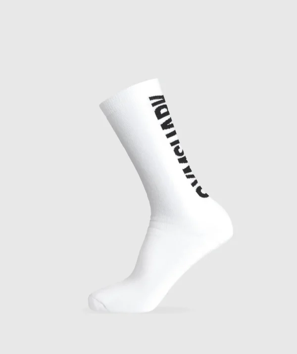 Plush Wordmark Crew Sock