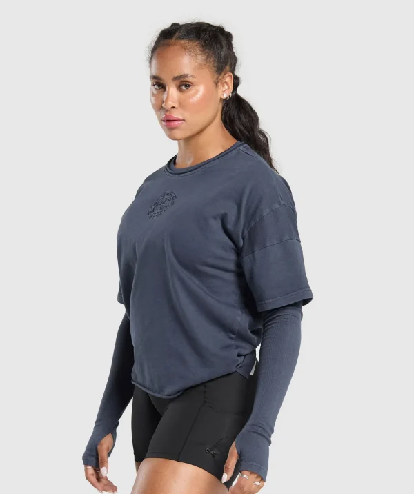 Premium Legacy Washed 2-in-1 Long Sleeve