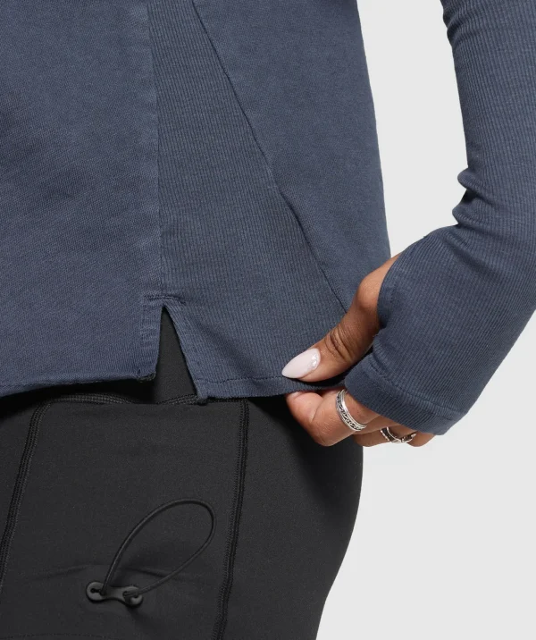 Premium Legacy Washed 2-in-1 Long Sleeve