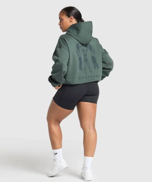 Retro Lifting Oversized Hoodie