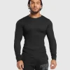 Ribbed Long Sleeve T-Shirt