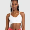 Ruched Sports Bra