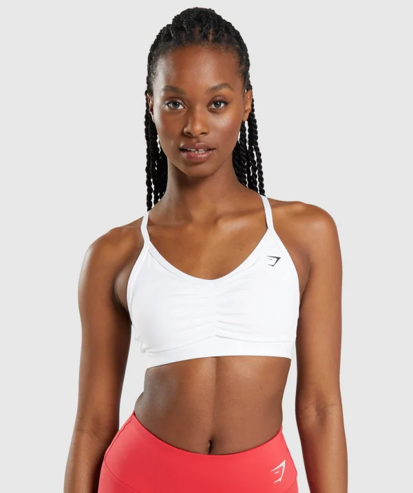 Ruched Sports Bra