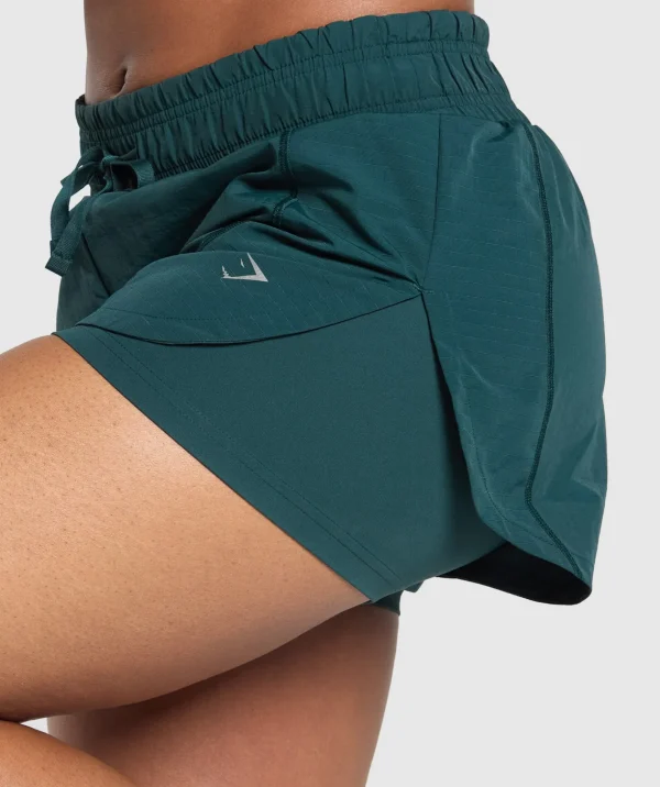 Running 2 in 1 Woven Shorts