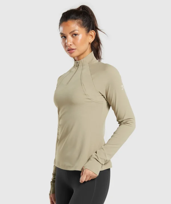 Running 1/4 Zip