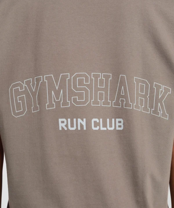 Running Graphic Oversized T-Shirt