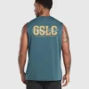Script Graphic Cut Off Tank
