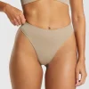 Seamless High Leg Thong