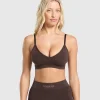 Seamless V Neck Bralette