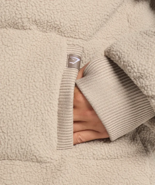 Sherpa Puffer Jacket