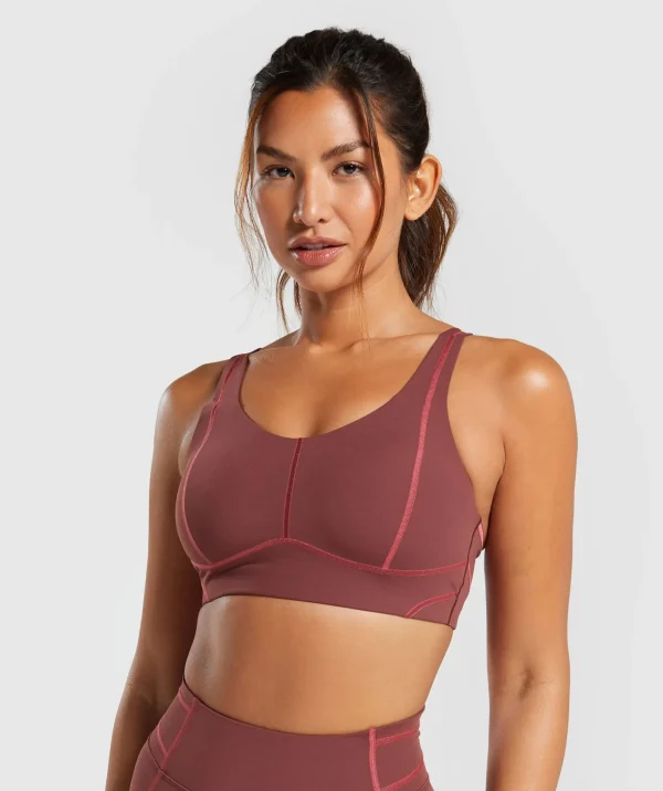 Stitch Feature Sports Bra
