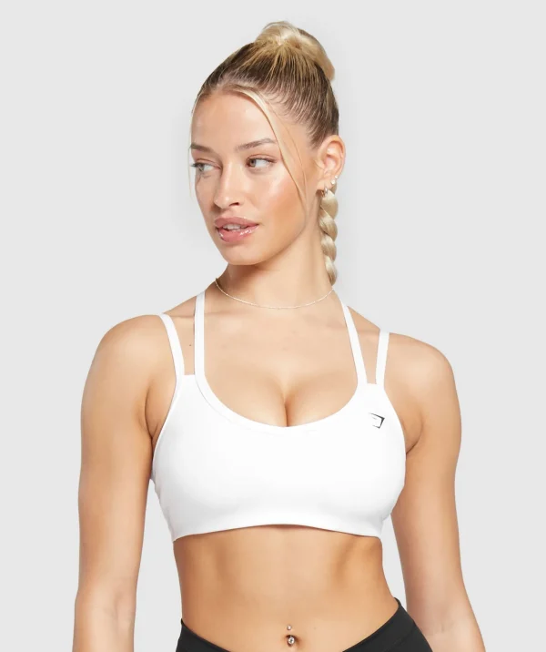 Strap Feature Sports Bra