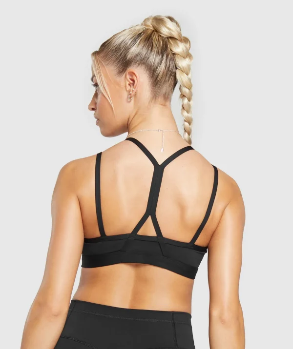 Strap Feature Sports Bra
