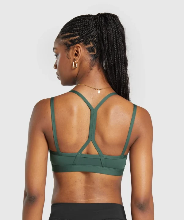 Strap Feature Sports Bra