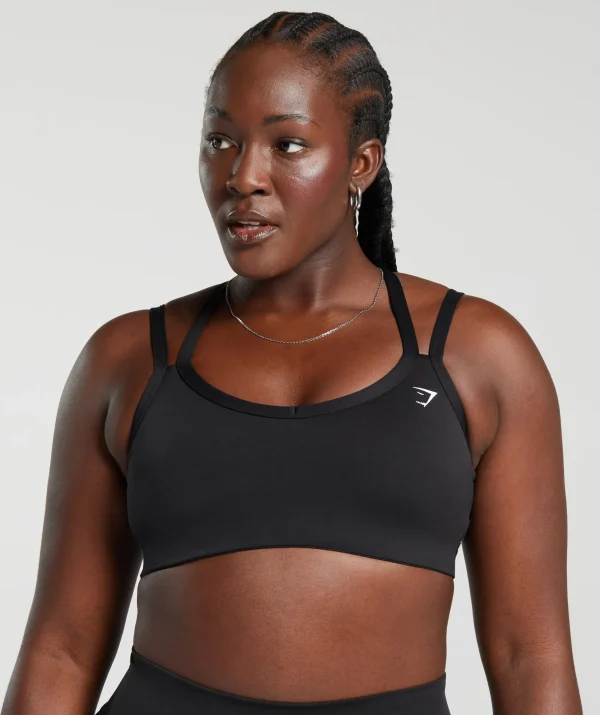 Strap Feature Sports Bra