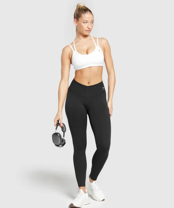 Strap Feature Sports Bra