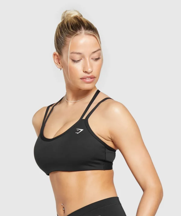 Strap Feature Sports Bra