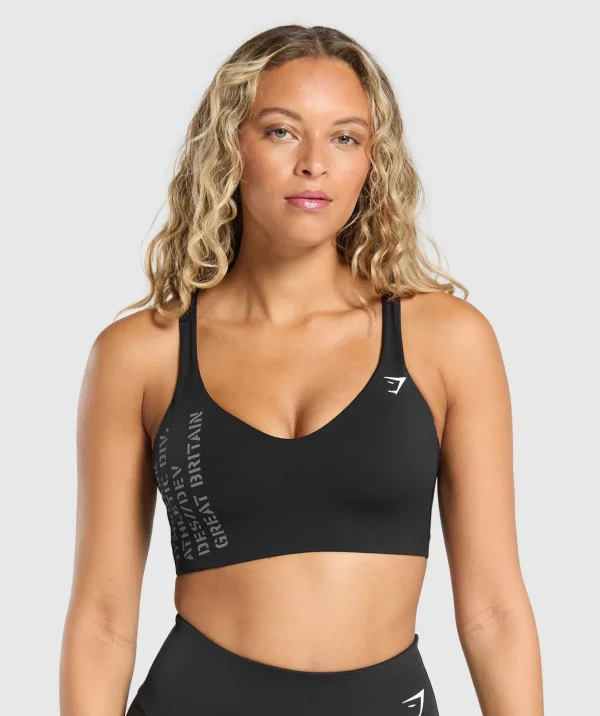 Strappy Back Medium Support Sports Bra
