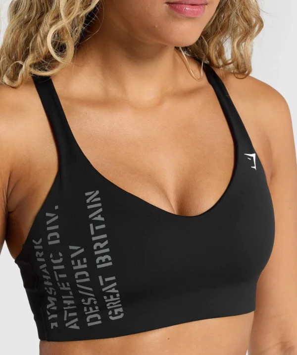 Strappy Back Medium Support Sports Bra