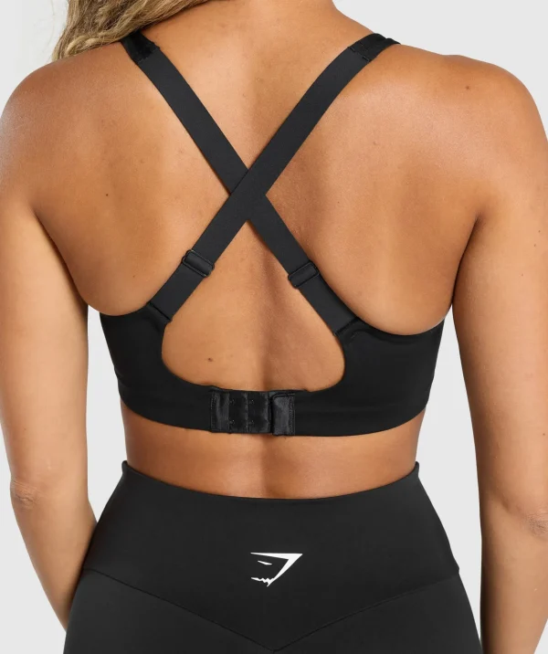 Strappy Back Medium Support Sports Bra