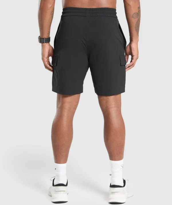 Stretch Woven Cargo Shorts