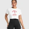 Strong Women Crop Top