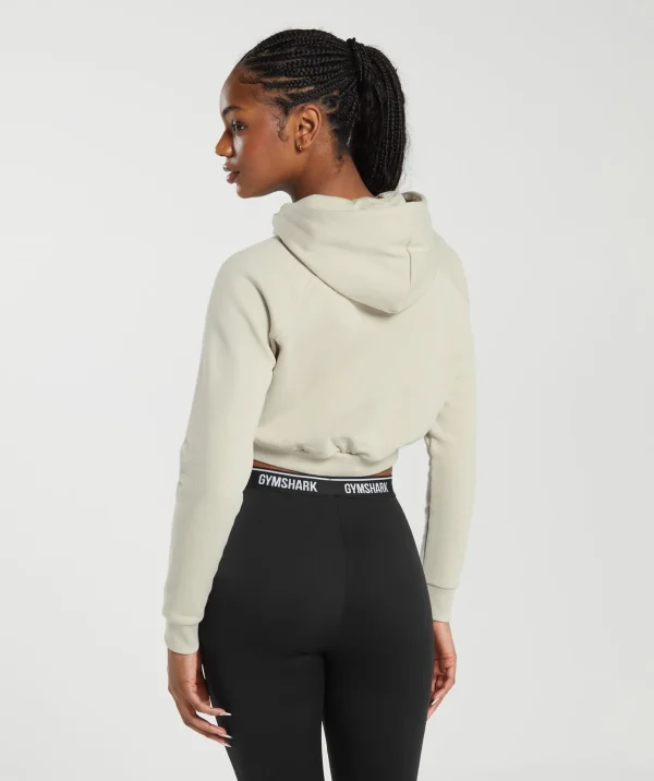 Training Fleece Cropped Hoodie