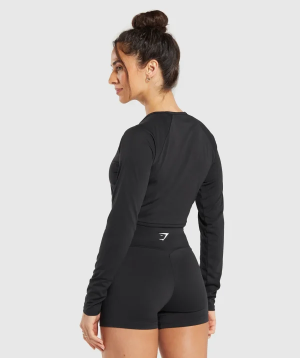 Training Long Sleeve Crop Top