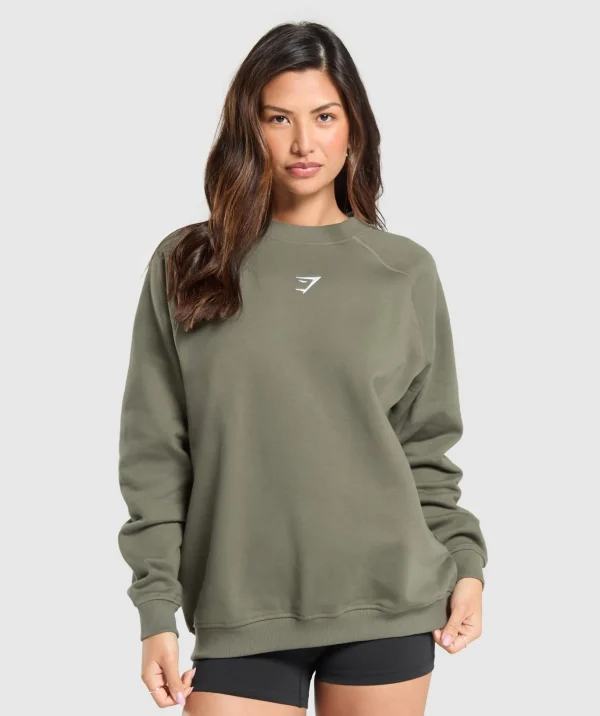 Training Oversized Fleece Sweatshirt