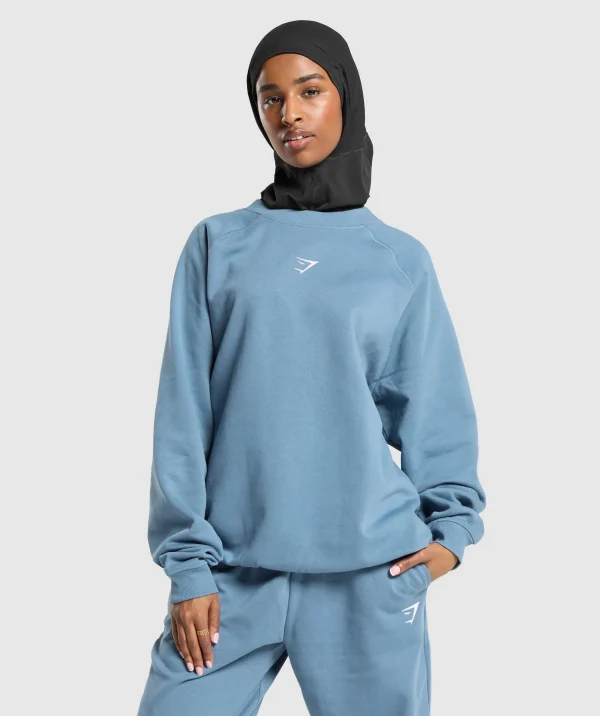 Training Oversized Fleece Sweatshirt