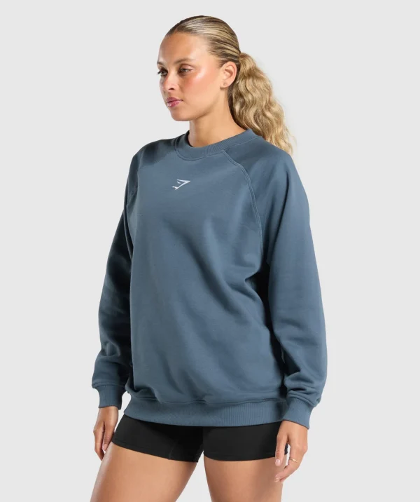 Training Oversized Fleece Sweatshirt