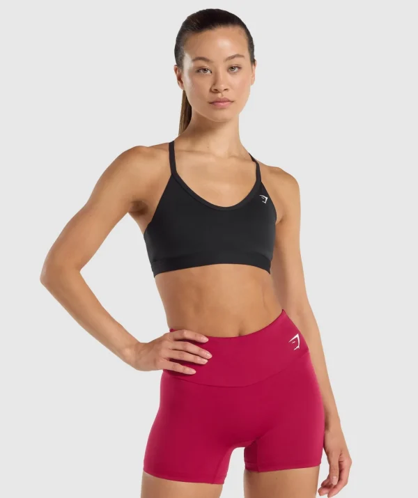 V Neck Sports Bra