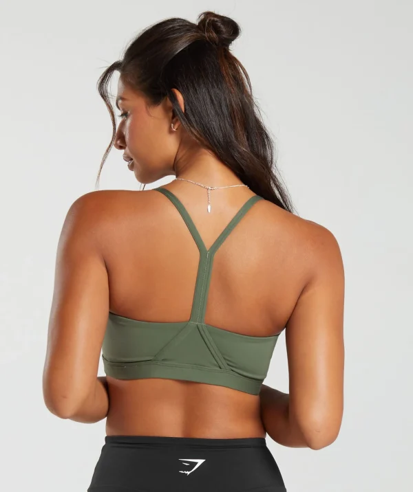V Neck Sports Bra