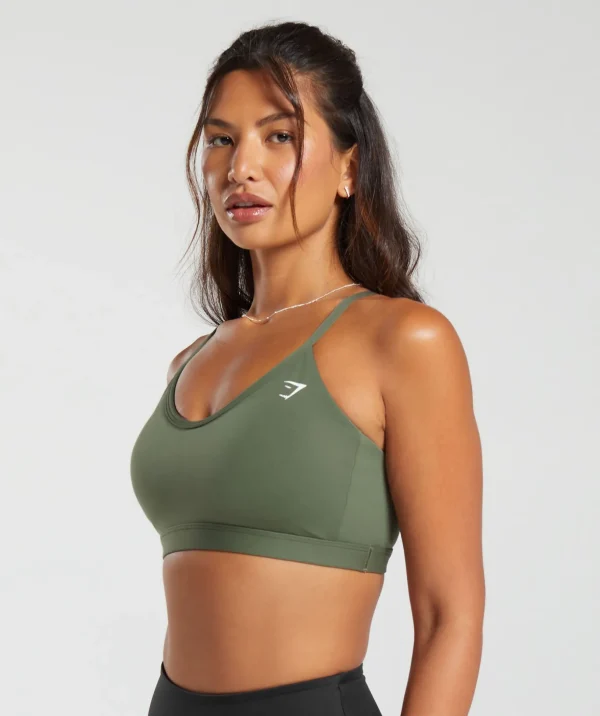 V Neck Sports Bra