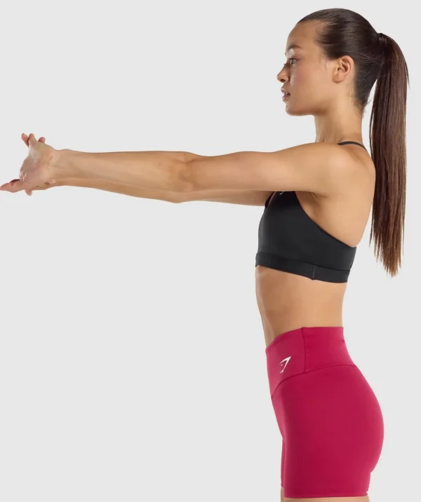 V Neck Sports Bra