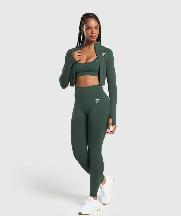 Vital Seamless 2.0 Midi Zip Up Jacket