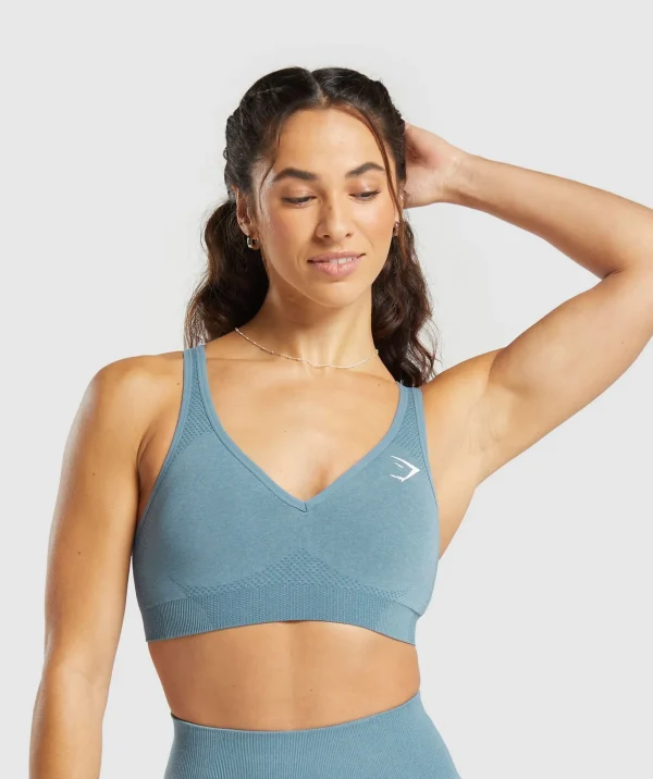 Vital Seamless V Neck Sports Bra