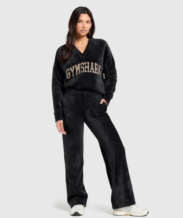 V-Neck Knitted Jumper