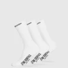 Wordmark Crew 3pk