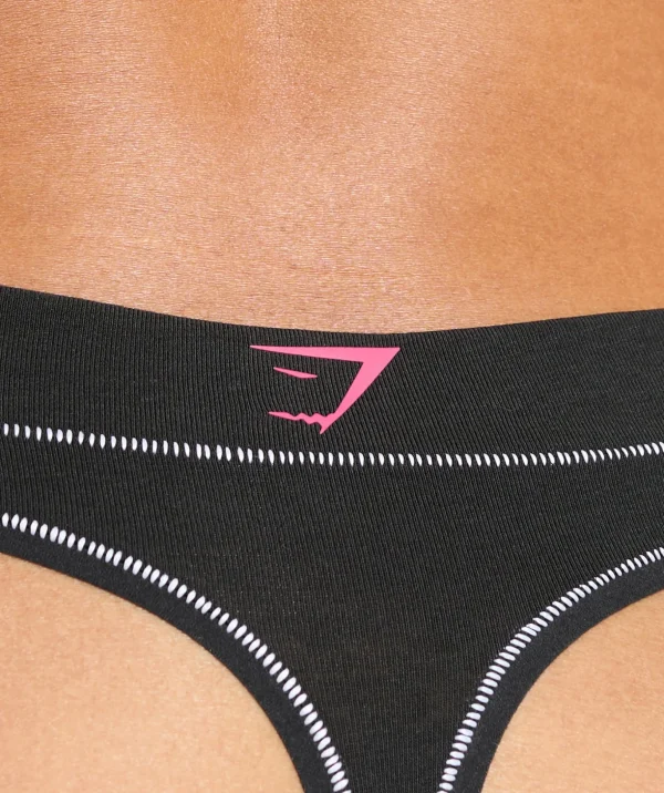 Your Plate or Mine Cotton Thong